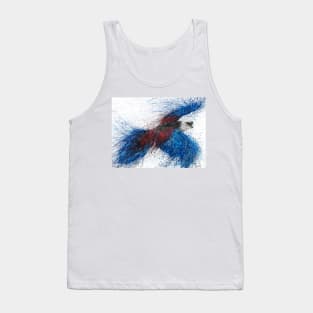 Crimson Resin Rosella Tank Top